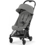 Коляска Coya Matt Black Mirage Grey