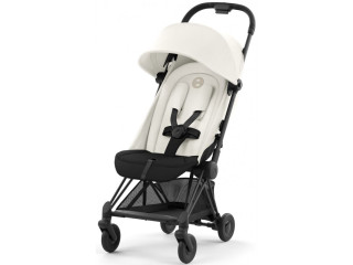 Коляска Coya Matt Black Off White