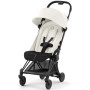 Коляска Coya Matt Black Off White