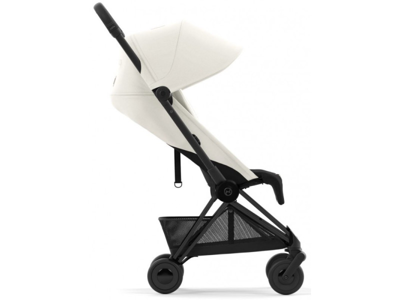Коляска Coya Matt Black Off White, Фото 5