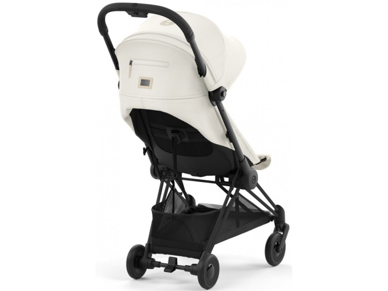 Коляска Coya Matt Black Off White, Фото 7