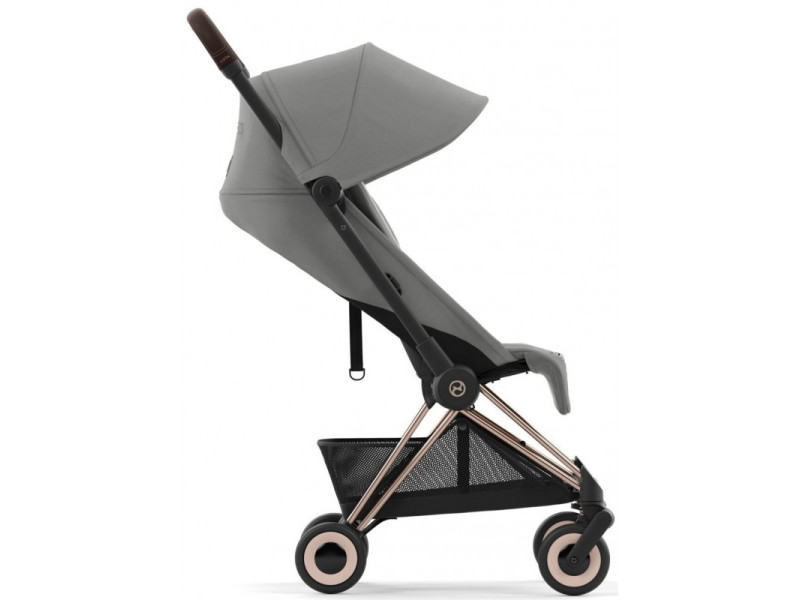 Коляска Coya Rosegold Mirage Grey, Фото 5
