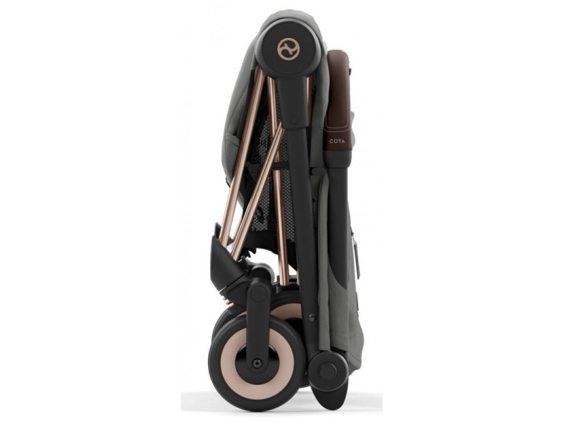Коляска Coya Rosegold Mirage Grey, Фото 8