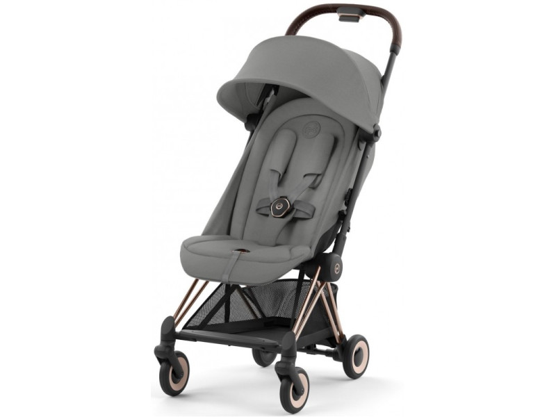 Коляска Coya Rosegold Mirage Grey, Фото 1