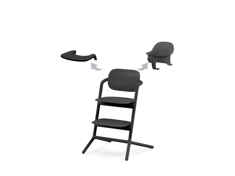 Стілець Lemo 3в1 Stunning Black, Фото 1