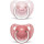 Пустушки анатомічні (набір: 2 шт), +18 місяців, "Феєричні історії"/рожеві