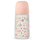 Пляшечка, 270 мл, анатомічна соска середній потік, 