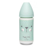 Пляшечка, 360 мл, кругла соска швидкий потік, 