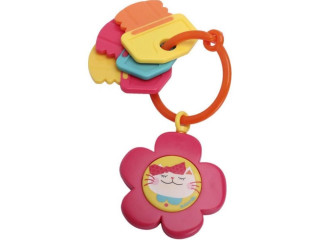 Іграшка-прорізувач музична/рожева