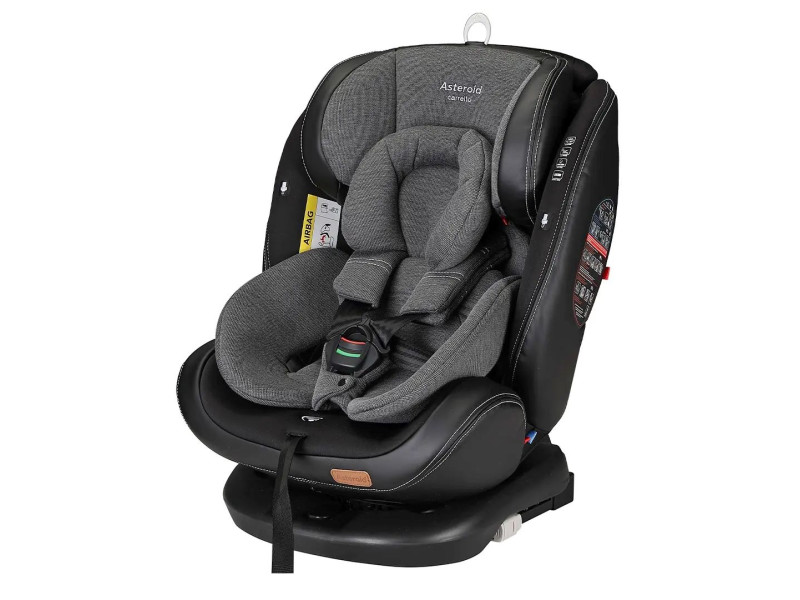 Автокрісло CARRELLO Asteroid CRL-12801/2 Magnet Gray 0+1/2/3 ISOFIX з поворотом /1/, Фото 1