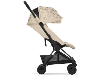 Коляска Coya Matt Simply Flowers Beige