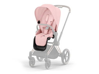 Чохол тканинний для прогулянкового блоку Priam Peach Pink