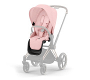 Чохол тканинний для прогулянкового блоку Priam Peach Pink