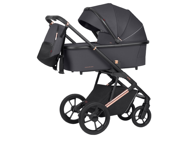 Коляска універсальна CARRELLO Sigma CRL-6509 NF (2in1) Stone Grey /1/, Фото 1