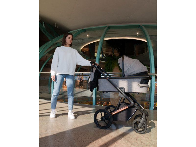 Коляска універсальна CARRELLO Sigma CRL-6509 NF (2in1) Stone Grey /1/, Фото 11