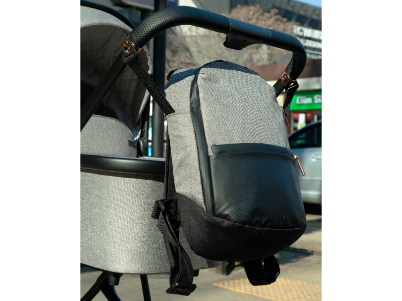 Коляска універсальна CARRELLO Sigma CRL-6509 NF (2in1) Stone Grey /1/, Фото 4
