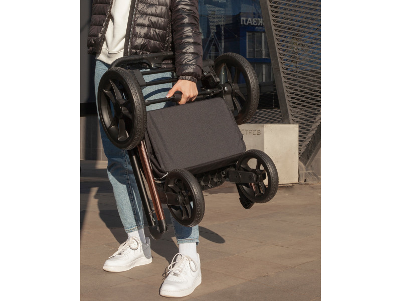 Коляска універсальна CARRELLO Sigma CRL-6509 NF (2in1) Stone Grey /1/, Фото 8