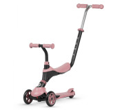 Самокат триколісний дитячий 5 в 1 Sema Pink