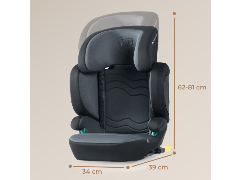 Автокресло Kinderkraft Xpand 2 i-Size Graphite Black (KCXPAN02BLK0000), Фото 12