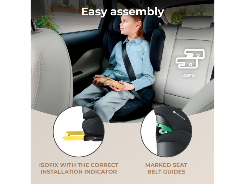 Автокресло Kinderkraft Xpand 2 i-Size Graphite Black (KCXPAN02BLK0000), Фото 4