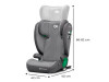 Автокрісло Kinderkraft Junior Fix 2 i-Size Rocket Grey (KCJUFI20GRY0000), Фото 33