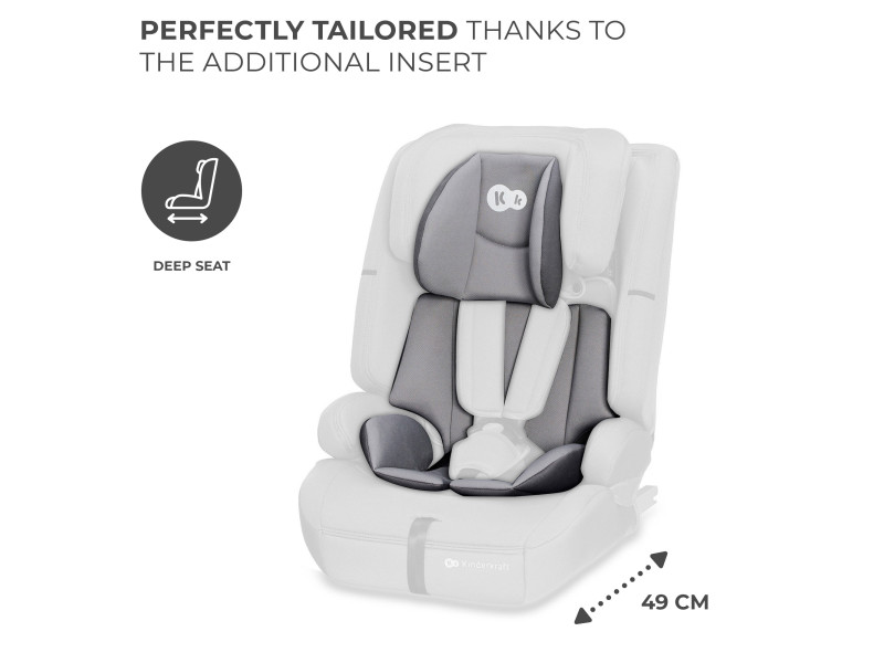 Автокресло Kinderkraft Safety Fix 2 i-Size Grey (KCSAFI02GRY0000), Фото 5