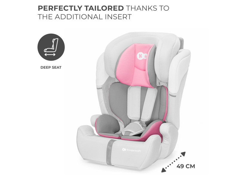 Автокресло Kinderkraft Comfort Up i-Size Pink (KCCOUP02PNK0000), Фото 4