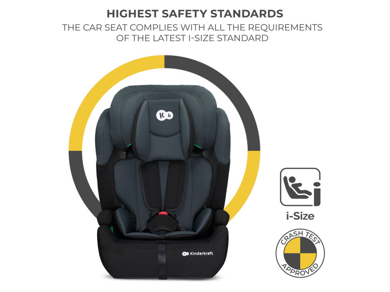 Автокресло Kinderkraft Comfort Up i-Size Black (KCCOUP02BLK0000), Фото 13