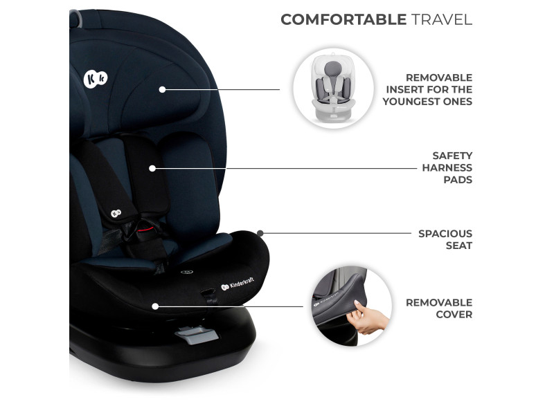 Дитяче ліжко манеж Caretero Basic Graphite, Фото 6
