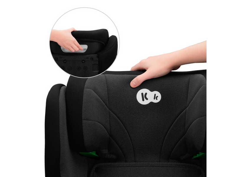 Автокресло Kinderkraft Junior Fix 2 i-Size Graphite Black (KCJUFI20BLK0000), Фото 13