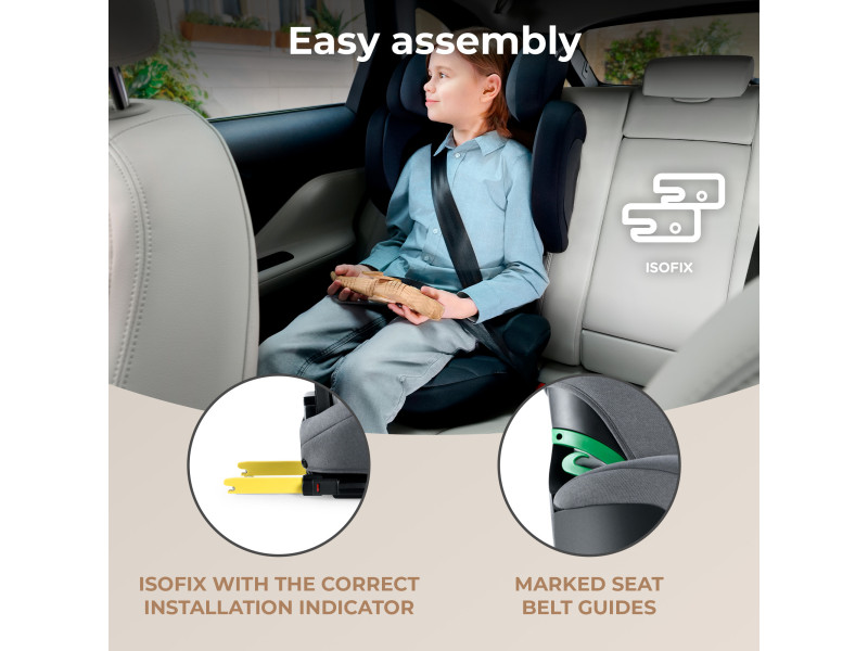 Автокресло Kinderkraft Xpand 2 i-Size Rocket Grey (KCXPAN02GRY0000), Фото 4
