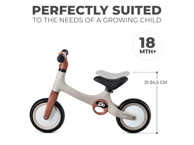 Біговел Kinderkraft Tove Desert Beige (KRTOVE00BEG0000), Фото 10
