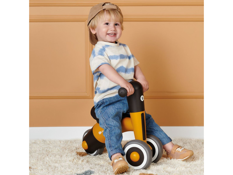 Каталка-біговел Kinderkraft Minibi Honey Yellow (KRMIBI00YEL0000), Фото 3