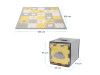 Килимок-пазл Kinderkraft Luno Shapes Yellow, 30 елементів (KPLUSH00YEL0000), Фото 18