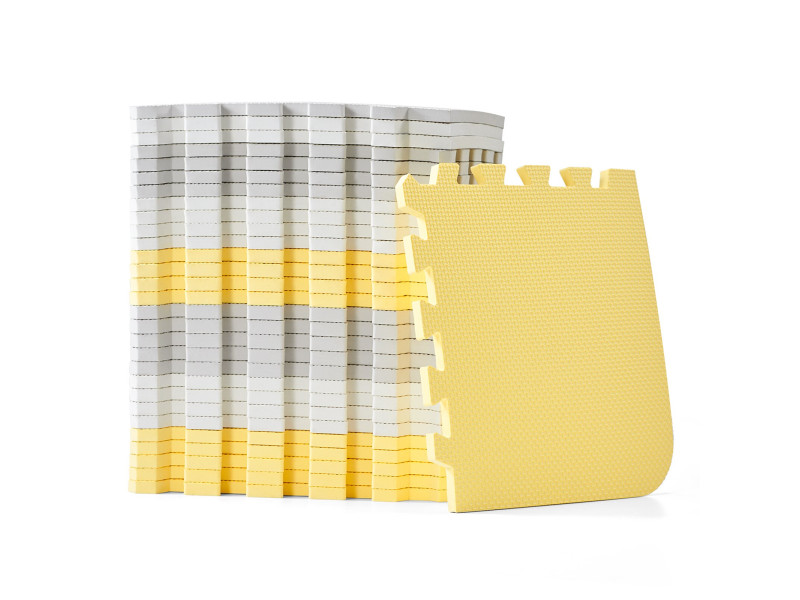 Килимок-пазл Kinderkraft Luno Yellow, 30 елементів (KKMLUNOYEL0000), Фото 5