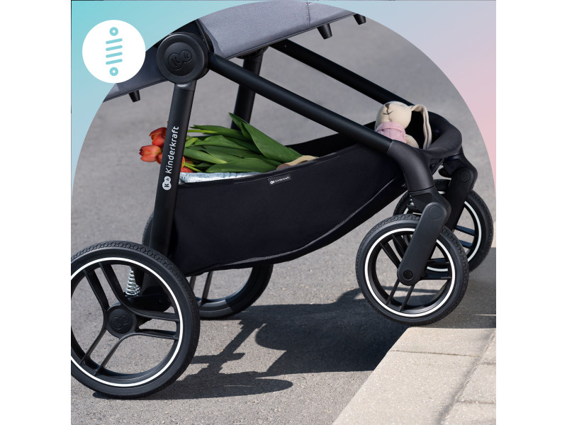 Універсальна коляска 2 в 1 Kinderkraft Nea Midnight Black (KSNEA000BLK2000), Фото 12