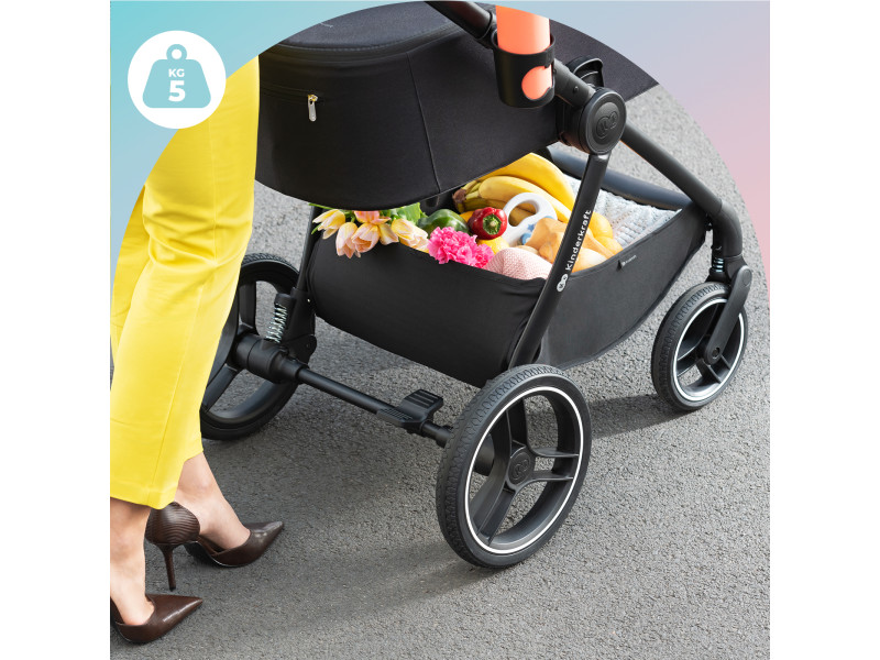 Універсальна коляска 2 в 1 Kinderkraft Nea Midnight Black (KSNEA000BLK2000), Фото 6