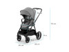 Універсальна коляска 2 в 1 Kinderkraft Nea Platinum Grey (KSNEA000GRY2000), Фото 42