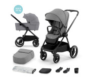 Універсальна коляска 2 в 1 Kinderkraft Nea Platinum Grey (KSNEA000GRY2000)