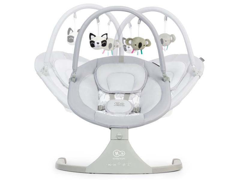 Крісло-гойдалка Kinderkraft Luli Gray (KKBLULIGRY0000), Фото 3 Крісло-гойдалка Kinderkraft Luli Gray (KKBLULIGRY0000), Фото 3