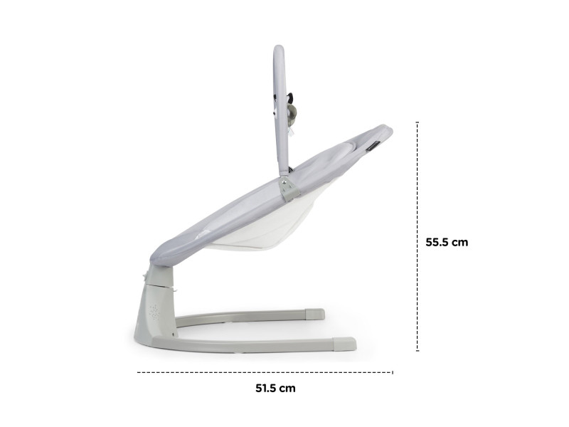 Крісло-гойдалка Kinderkraft Luli Gray (KKBLULIGRY0000), Фото 8 Крісло-гойдалка Kinderkraft Luli Gray (KKBLULIGRY0000), Фото 8