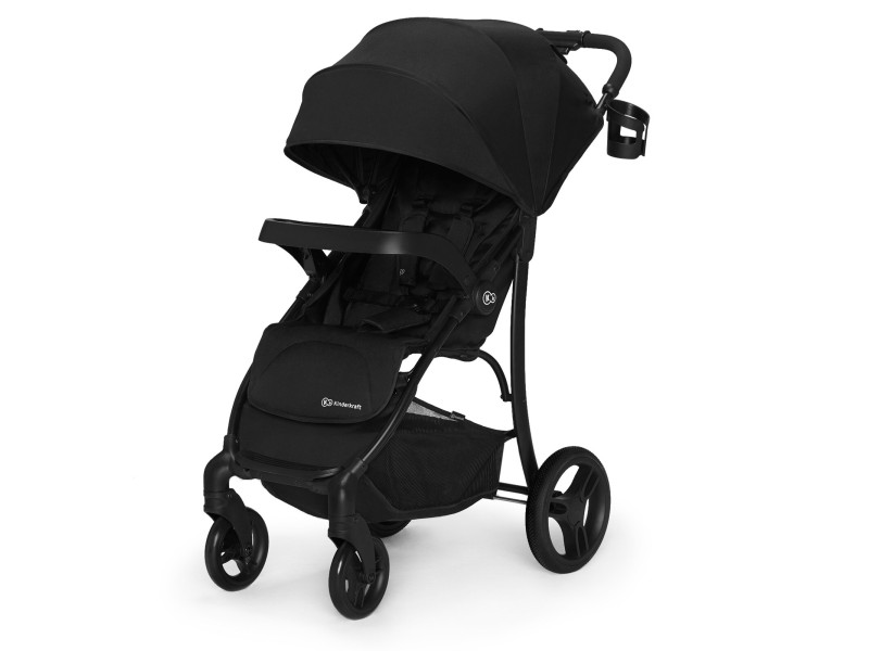 Прогулянкова коляска Kinderkraft Cruiser Black (KKWCRUIBLK0000), Фото 1