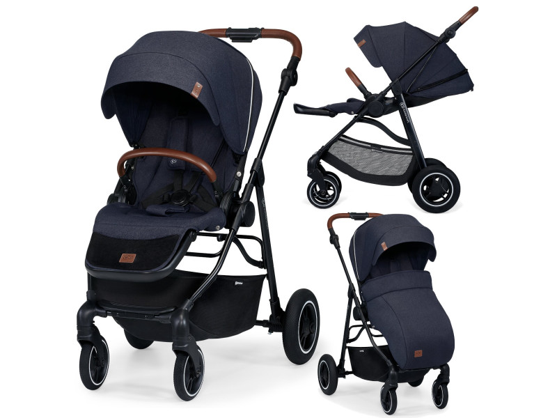Прогулочная коляска Kinderkraft All Road Imperial Blue (KKWALRONAV0000), Фото 3