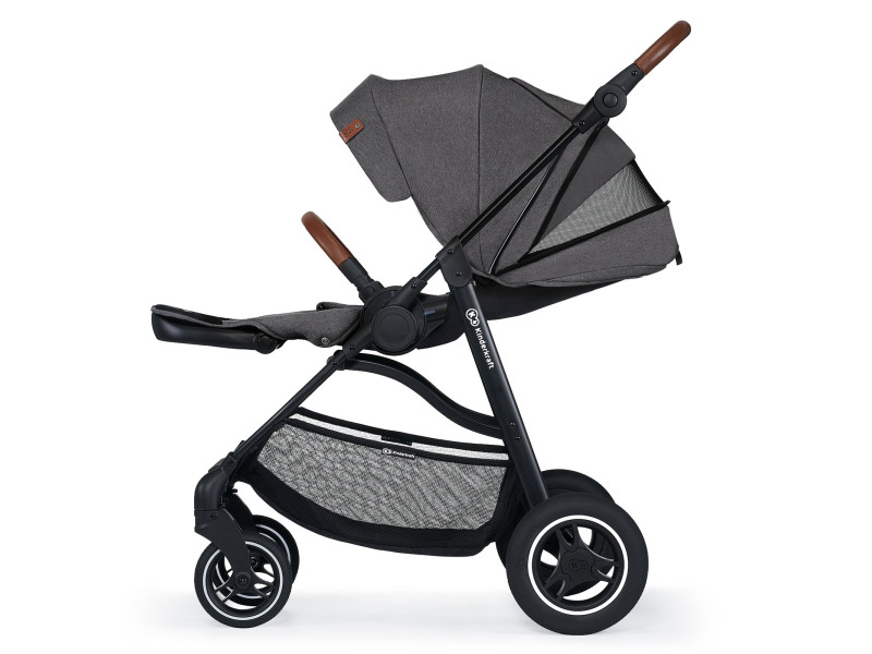 Прогулянкова коляска Kinderkraft All Road Ash Gray (KKWALROAGR0000), Фото 7