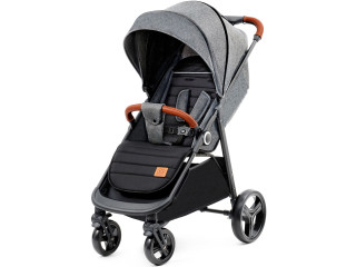 Прогулянкова коляска Kinderkraft Grande Plus Grey (KSGRAN00GRY0000)