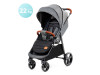Прогулянкова коляска Kinderkraft Grande Plus Grey (KSGRAN00GRY0000), Фото 14