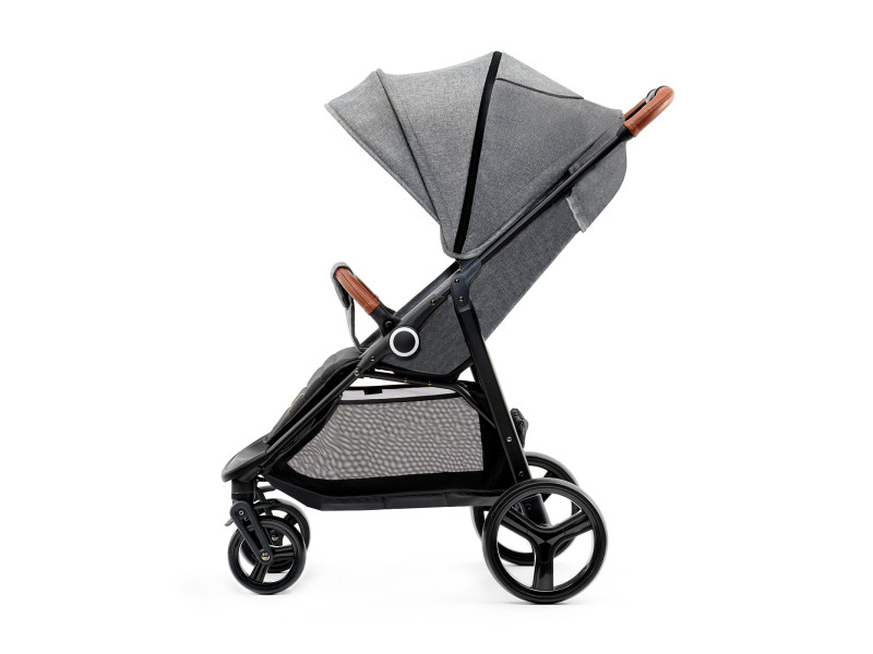 Прогулянкова коляска Kinderkraft Grande Plus Grey (KSGRAN00GRY0000), Фото 3
