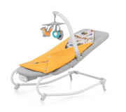 Шезлонг-качалка Kinderkraft Felio 2 Forest Yellow (KBFELI20YEL0000)