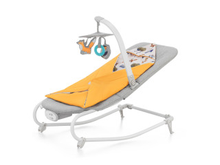 Шезлонг-гойдалка Kinderkraft Felio 2 Forest Yellow (KBFELI20YEL0000)