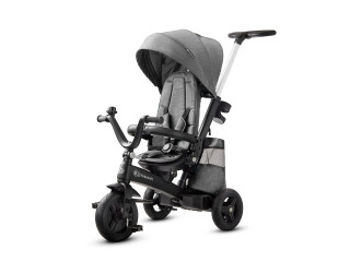 Триколісний велосипед Kinderkraft Easytwist Platinum Grey (KKRETWIGRY0000)